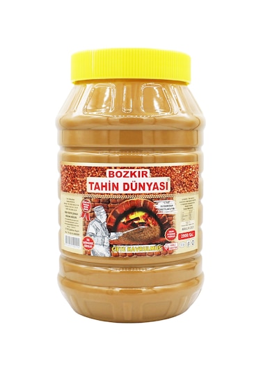 Bozkır Tahin Dünyası Odun Ateşinde Kepekli Bozkır Tahini 2900 G