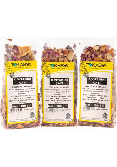 Tokasya Vitamin C Çayı 3 x 100 G