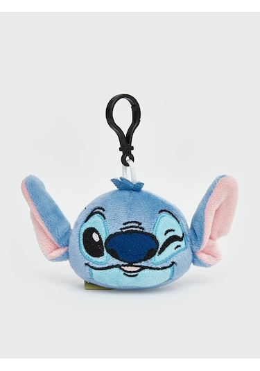 Lc Waikiki Mavi Stitch Figürlü Pelüş Çanta Charmı