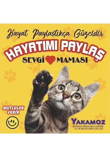 Catmozz Tavuklu Yetişkin Kedi Sevgi Maması 50 G