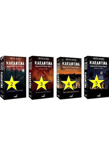 Karantina 2 - 3 - 4 - 5.Perdeler - İndigo Kitap