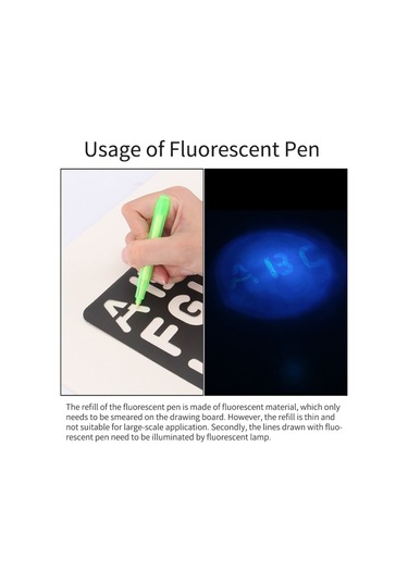 Mufunye Parlayan Harika Çizim Tahtası Çok Renkli