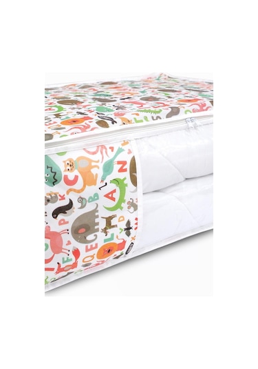 Vedsey Çocuk Desenli Hurç Pencereli 3'lü Set 70x50x25 CM Çok Renkli
