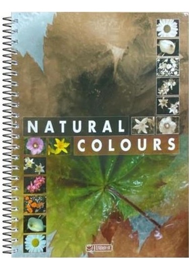 Özgün Naturel Color 17 X 24 Sert Kapak Spiralli Defter