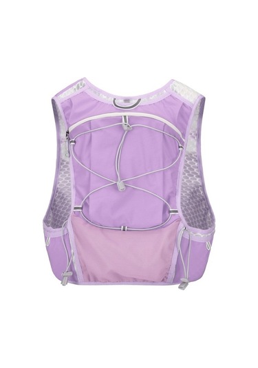 Silkroadselect Bloom Boutique Açık Spor Kross Nemlendirme Çantası Maraton Bisiklet Sürme Sırt Çantası Nemlendirme Yelek Çantası La1hd1 Lila