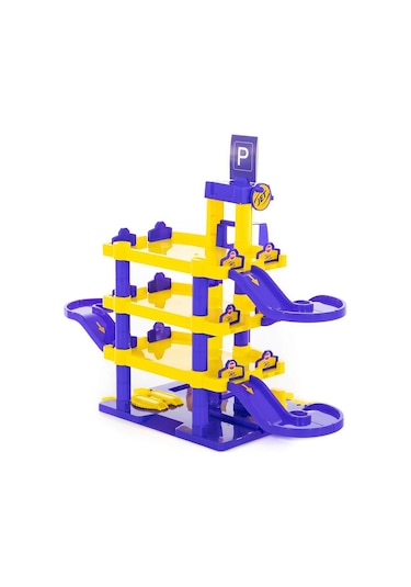 Polesie 40213 Park Jet Dört Seviyeli Garaj Otopark Seti