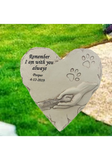 Homyl Veranda Sundurma Dış Mekan Için Anıt Taş Paw Beyaz Altın