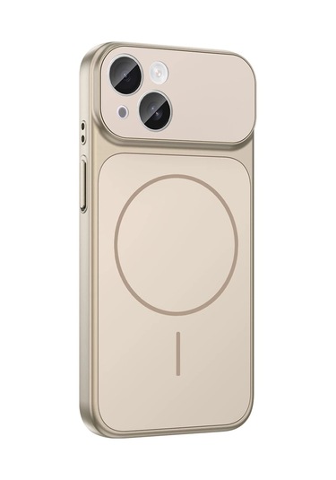 Apple Uyumlu iPhone 14 Kılıf Zore M-safe Şarj Özellikli Kamera Korumalı Formen Kapak