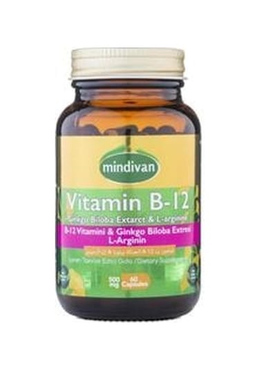 Mindivan Vitamin B12 &Ginkgo Bloba Eki & L Arginin