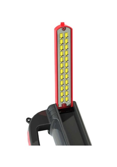 PANTHER PT-7758 USB ŞARJLI SPOT FENER Kırmızı - Siyah