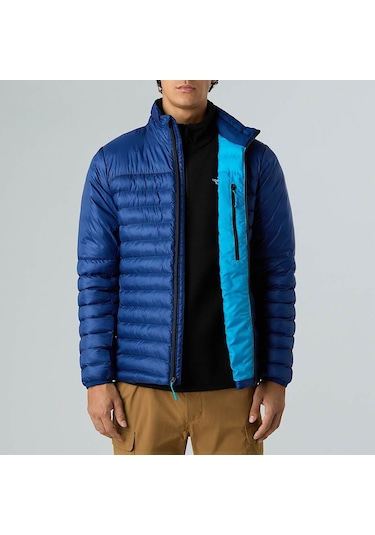 The North Face Terra Peak Erkek Lacivert Dik Yaka Mont Lacivert