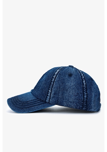 Valmenti Unisex Tekstil Beyzbol Şapka 1139 Ec4001 Spk Y25 Blue Denım Lacivert