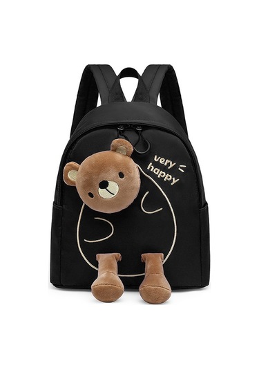 Çocuk Sevimli Ve Hafif Sırt Çantası-siyah