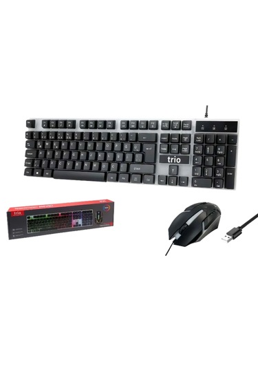 Trio Trk200 Kablolu Gaming Klavye Mouse Set Diğer