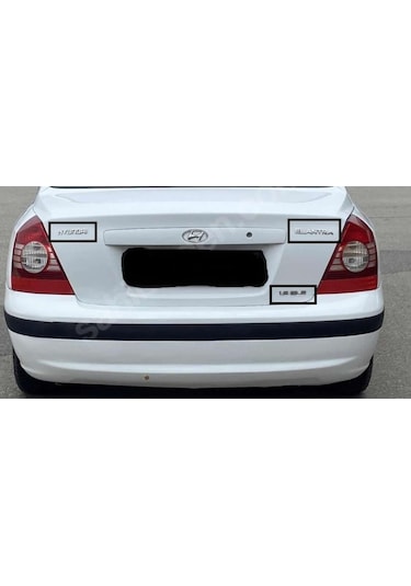 Hyundai & Elantra & 1.6 Gls Bagaj Yazısı Seti 3'lü Paket Uyumlu