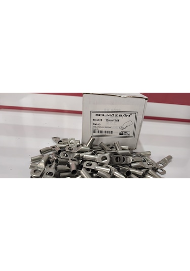 Solmazsan Skp Ekonomik Tip Kablo Pabucu 25 Mm² M8 -sk 6028 Adet: 10 Adet