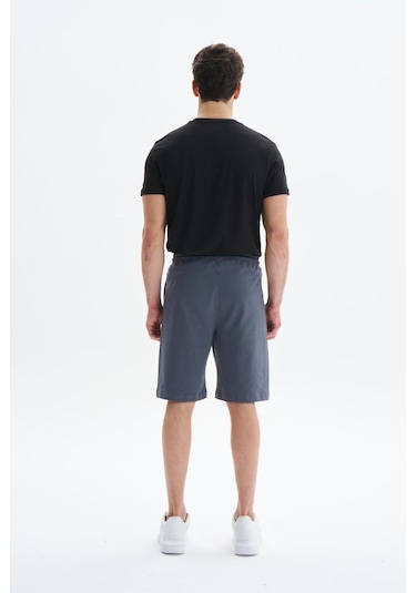 AR-MA Arma Erkek Regular Fit Basic Süprem % 100 Pamuk Cepli Şort Y29504279002 Gri