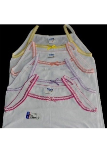 Seher Yıldızı Kız Ip Askılı Oyalı 6 Adet