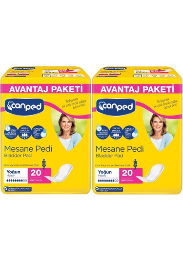 Canped Mesane Pedi Büyük Boy Yoğun L 2 x 20'li