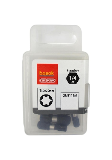Ceta Form T30 X 25 Mm Darbeli Torx Bits Uç Cb/811tm