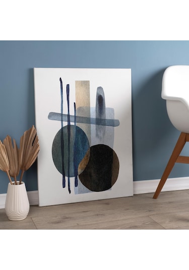 Toprak Çemberi Modern Bohem Kanvas Tablo Nv00287