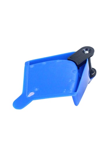 Geeksen Araç Yıkama Hortumu Kılavuzu - 4'lü Paket Mavi Lastik Hortum Yuvarlayıcı