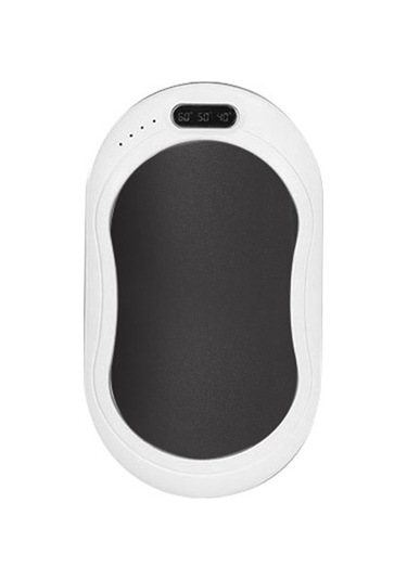 Anjiexun El Isıtıcıları 10000mah Uzun Ömürlü Usb El Isıtıcıları Taşınabilir Siyah