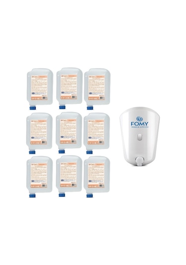 Fomy Saç ve Vücut Şampuanı 9 x 900 ML + Dispenser