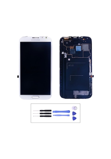 Samsung Galaxy Note 2 N7100 Lcd Ekran Dokunmatik + Montaj Seti