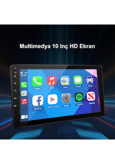 Ford Transit 2021-2024yıl 2gb Ram 32gb Rom Carplay Navigasyon 10"