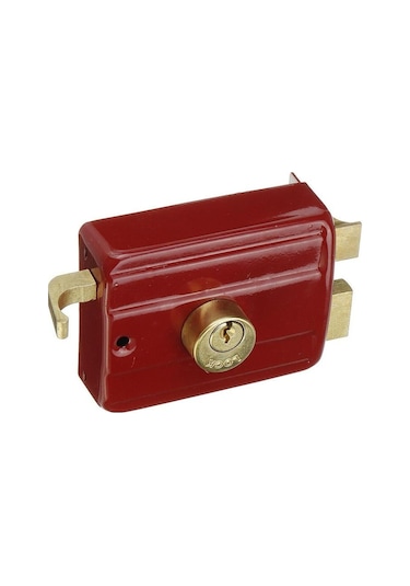 Kapalı Güçlü Profesyonel Kapı Kilidi Ağır Hizmet Anti Hırsızlık Ev Güvenlik Aksesuarı Yatak Odası Kırmızı Kolay