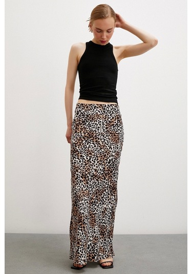 Never More Maxi Boy Verev Etek Siyah