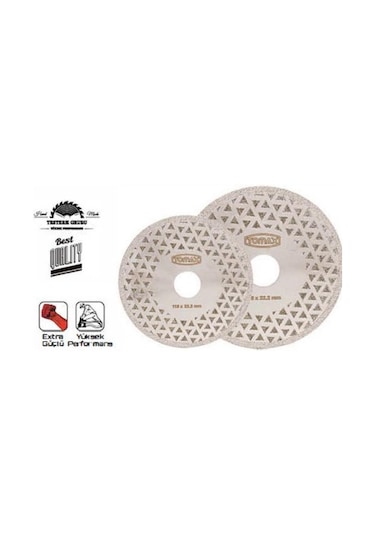 Elektrolize Elmas Kesici Disk - 180 Mm