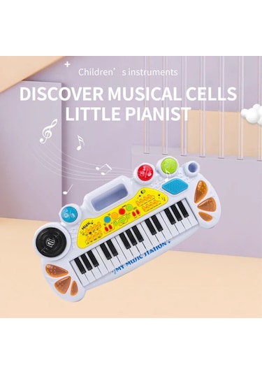 Music Mania Beyaz Mp3 Piano