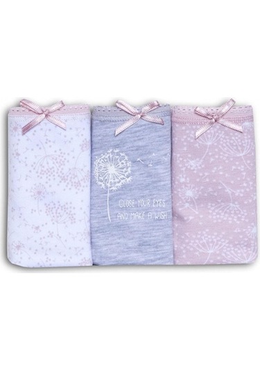 Bonbonetti Kadin Renkli Desenli 6 Li Paket Bikini  Karma Kadın Külot Çok Renkli