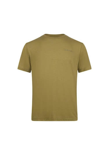 2as Wınson Erkek Viloft Sıfır Yaka T-shirt Yeşil 2aswınmfbss24 Yeşil