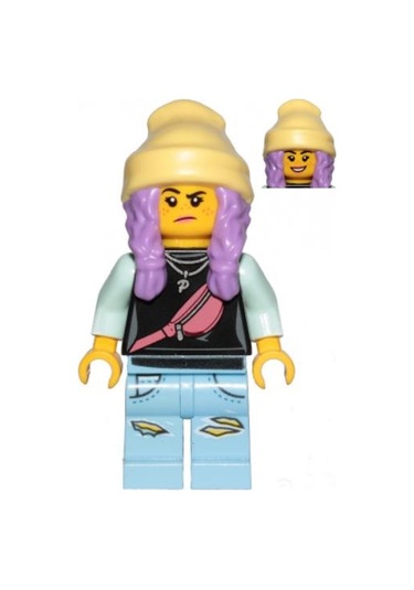 Lego Minifigür Hidden Side Parker L. Jackson Hs019