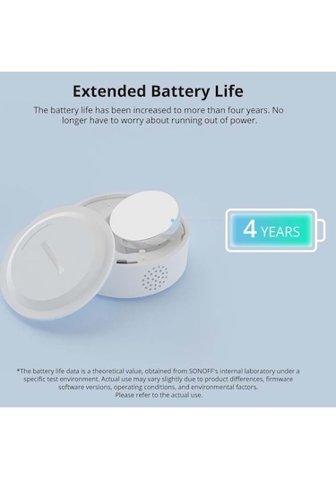 Sonoff Akıllı Ev Kablosuz Sıcaklık ve Nem Sensörü Dedektörü
