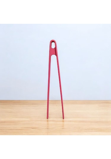 Silikon Kızartma Maşası 30 Cm 3 Renk Seçeneği - Kırmızı Kırmızı