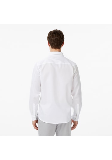 Nautica Erkek Beyaz Slim Fit Gömlek Düz W65475t Beyaz