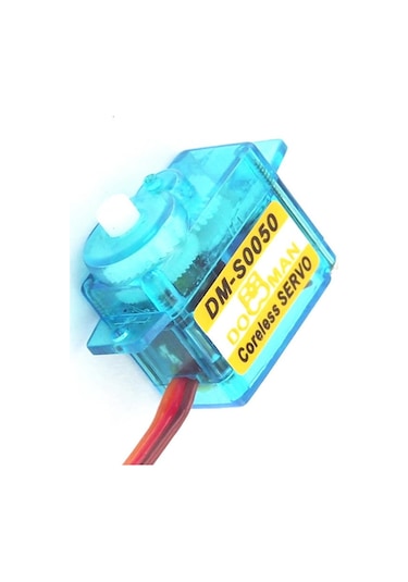 Dm-S0050 Servo Motor Rc Doman Mikro Plastik Dişli 1Kg.Cm Tork