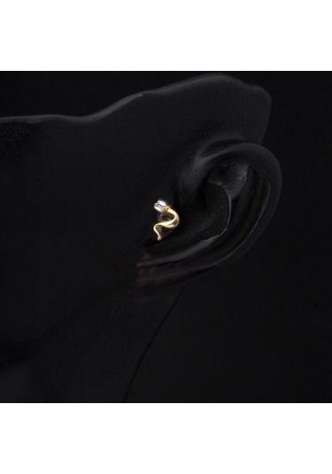 Bilezikci 14 Ayar Altın Piercing Tragus Küpe Kphsy14k22511 Sarı