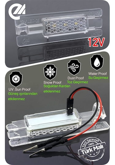 Seat Leon Hatchback 1m 1p 1999-2013 Canbus Led Bagaj Aydınlatma Ledi Lambası
