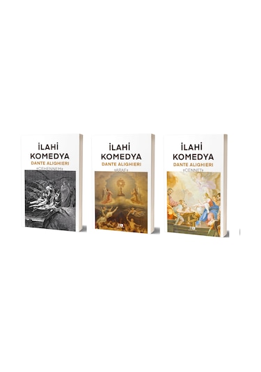 İlahi Komedya - Cehennem & Araf & Cennet (3 Kitap Takım)