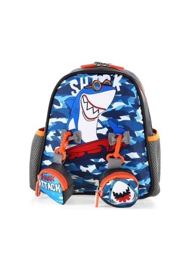 Ccskids Anaokulu Çantası Köpekbalığı Kod:51757 Okul Çantası Karışık