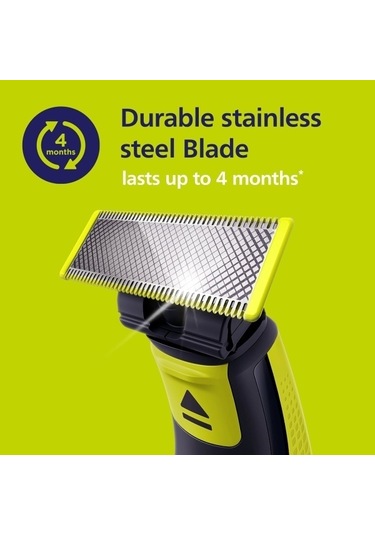 Philips Oneblade Yedek İle Uyumlu 3'lü Tıraş Bıçağı Paketi