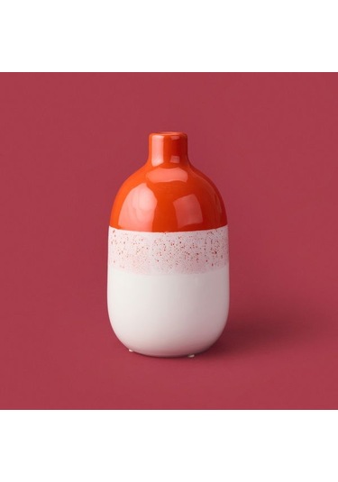 Evidea Deco Earthy Hues Vazo - Turuncu - 25 Cm Turuncu