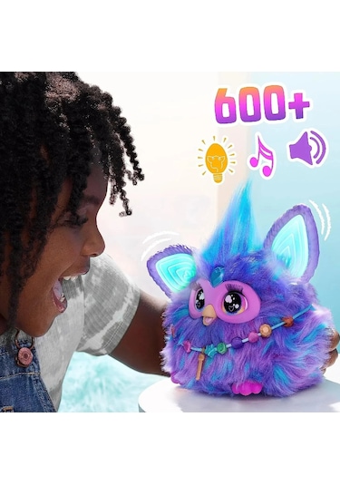 Furby Mor İnterakti̇f Peluş F6743
