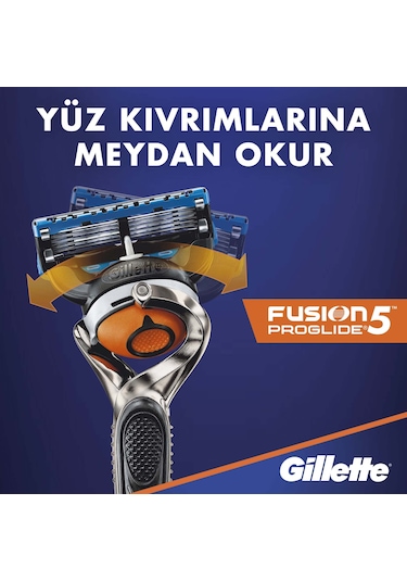 Gillette Fusion Proglide Yedek Tıraş Bıçağı 8'li Karton Ambalaj