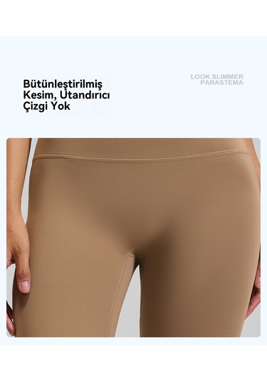 Kadınlar İçin Şeftali Kalça Kaldırıcı Spor Yoga Pantolonu Açık Yeşil